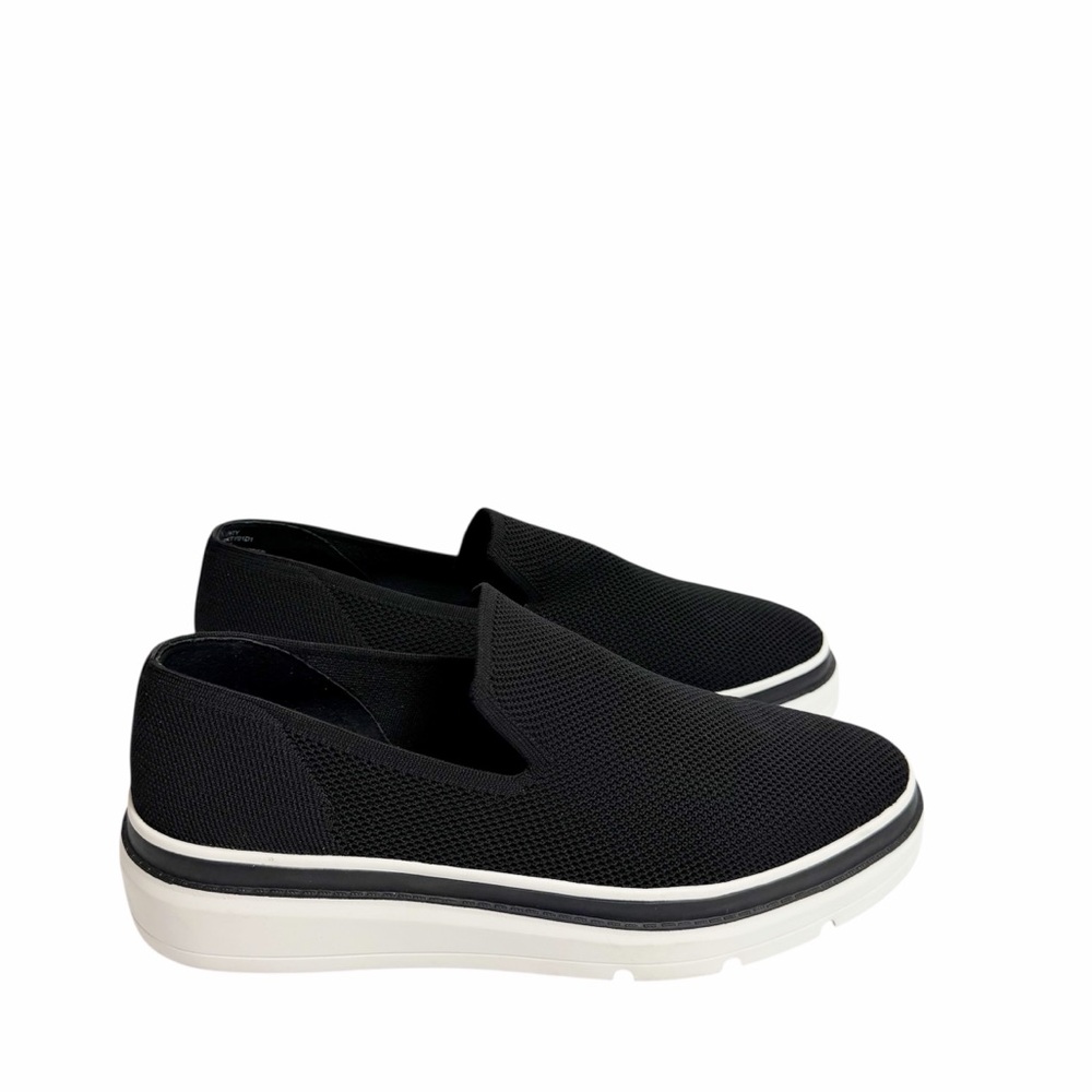 STEVEN NEW YORK ARTY PLATFORM WOMEN BLACK WHITE SNEAKERS SIZE 10 BRAND NEW